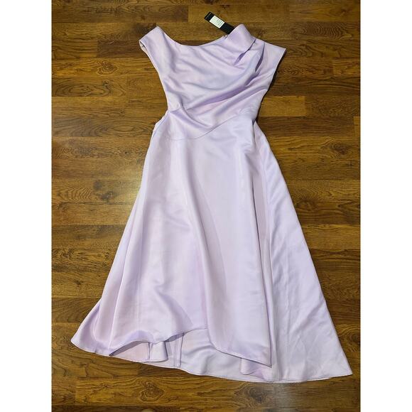 Elliatt Women's Marissa One Shoulder Evening Gown Light Purple Size XL NWT - Picture 3 of 12